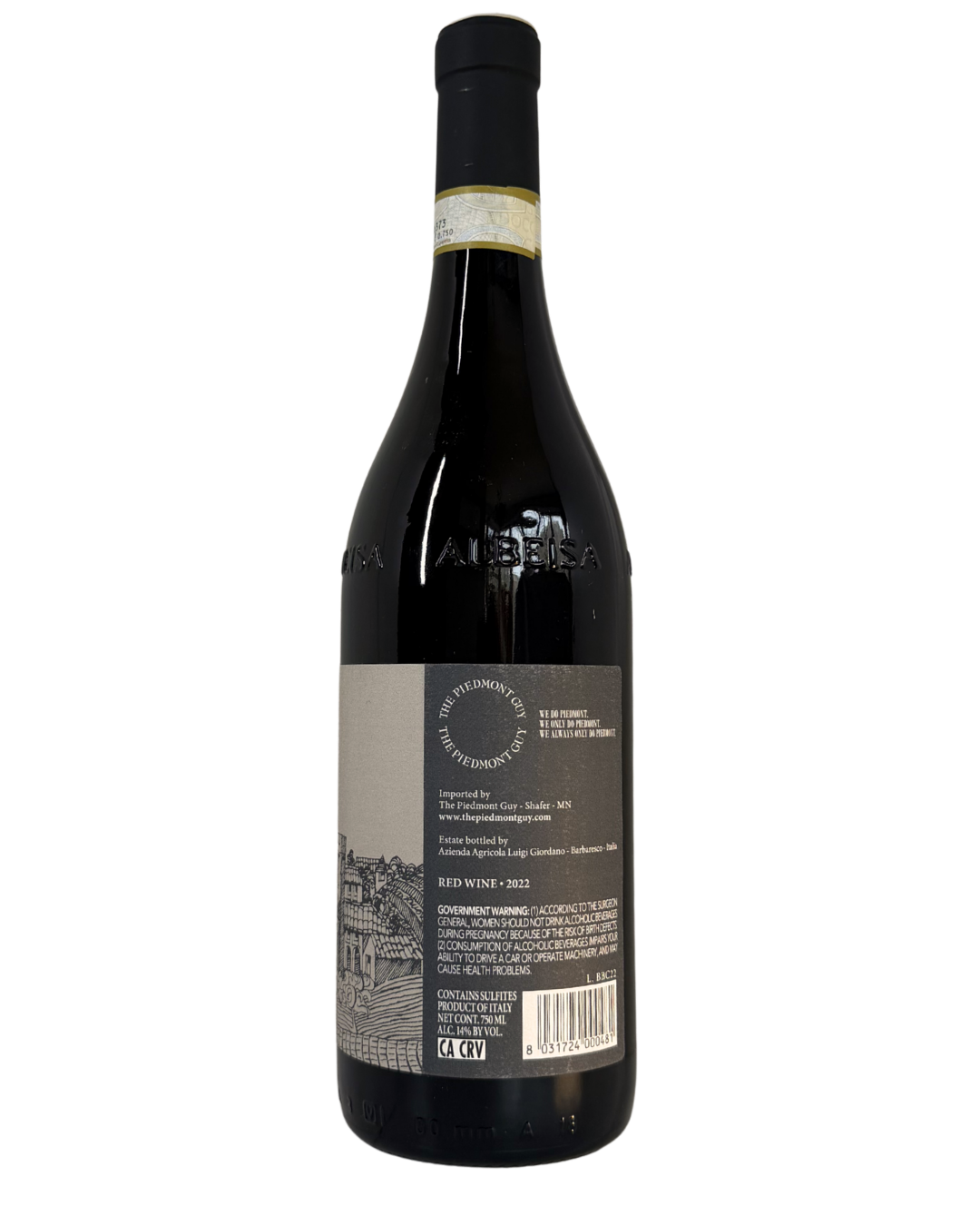 Azienda Agricola Luigi Giordano, Barbaresco Cavanna (2022)