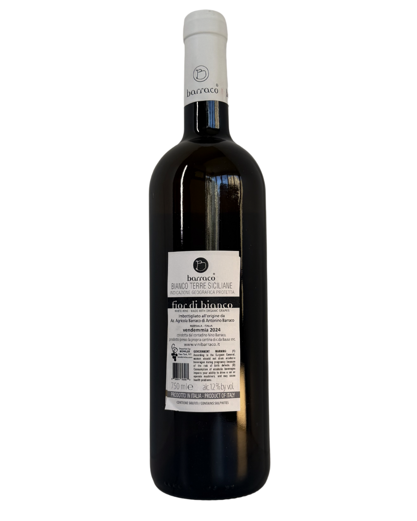 Barraco, Bianco Terre Siciliane `Fior di Bianco`, 2024