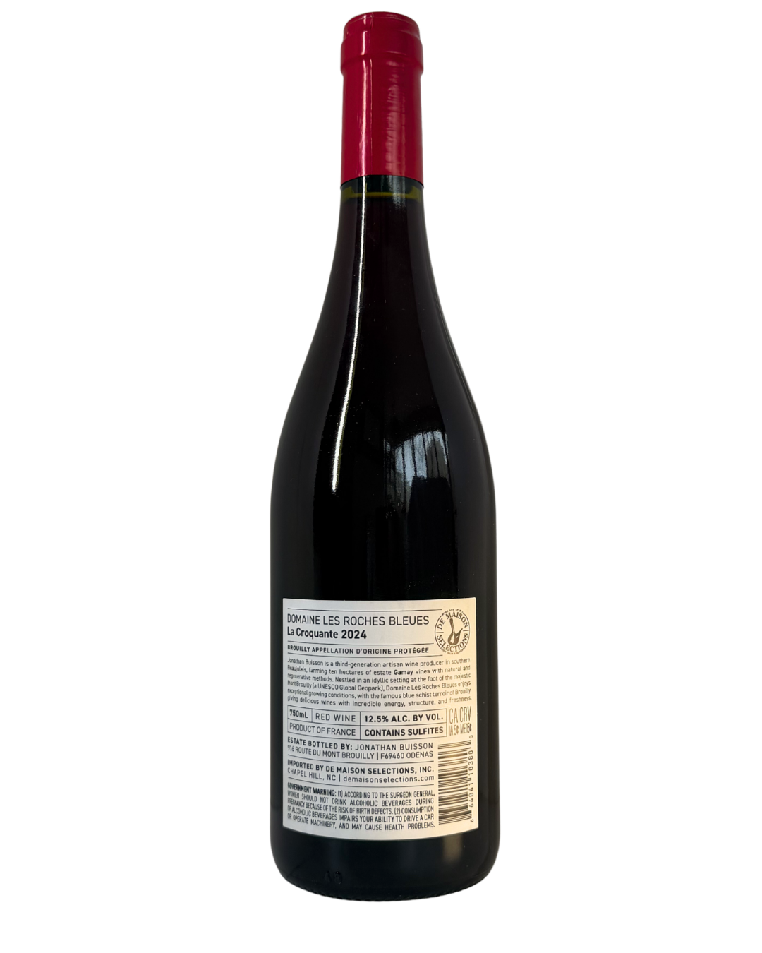 Domaine Les Roches Bleues, Brouilly La Croquante