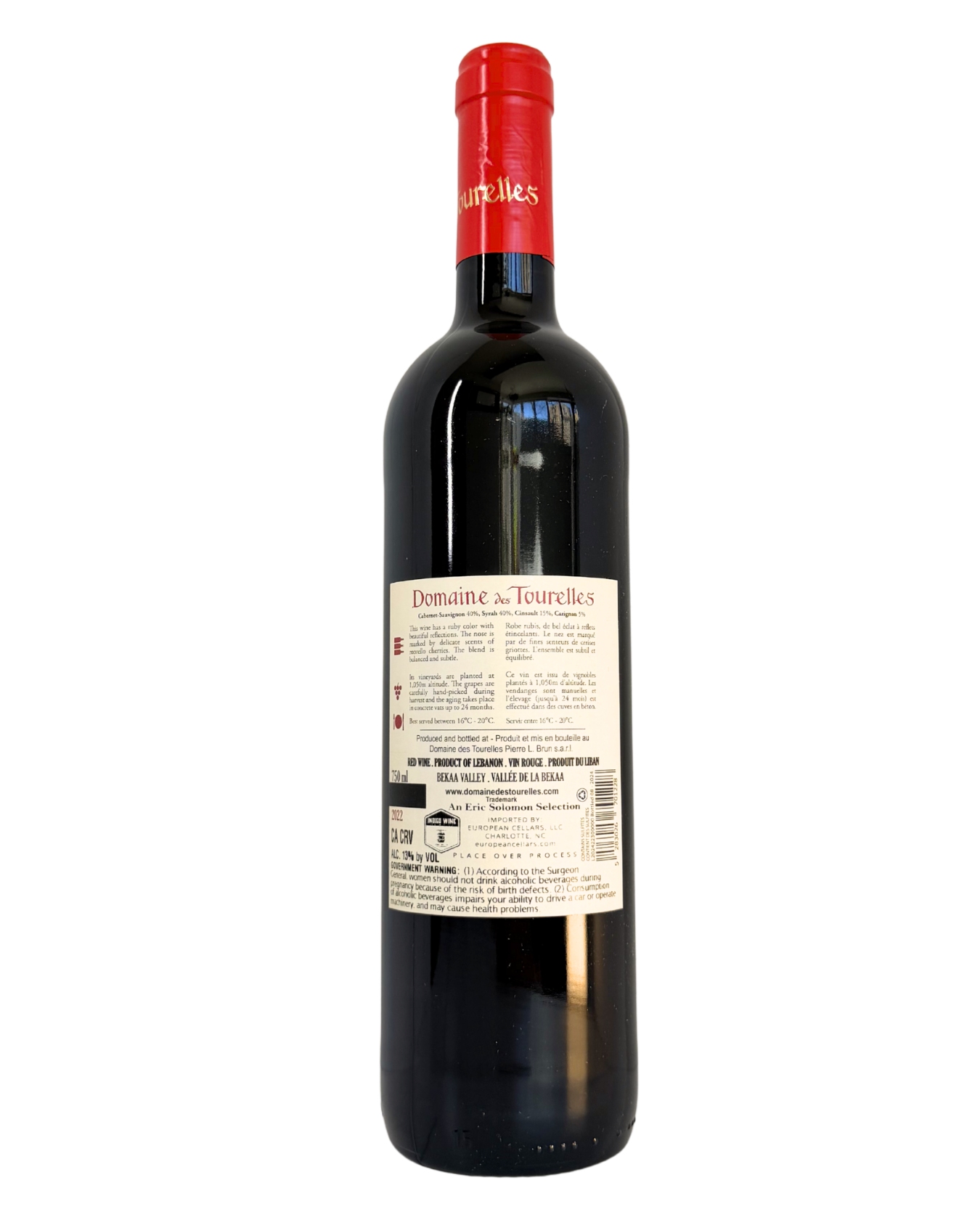 Domaine des Tourelles Rouge 2022