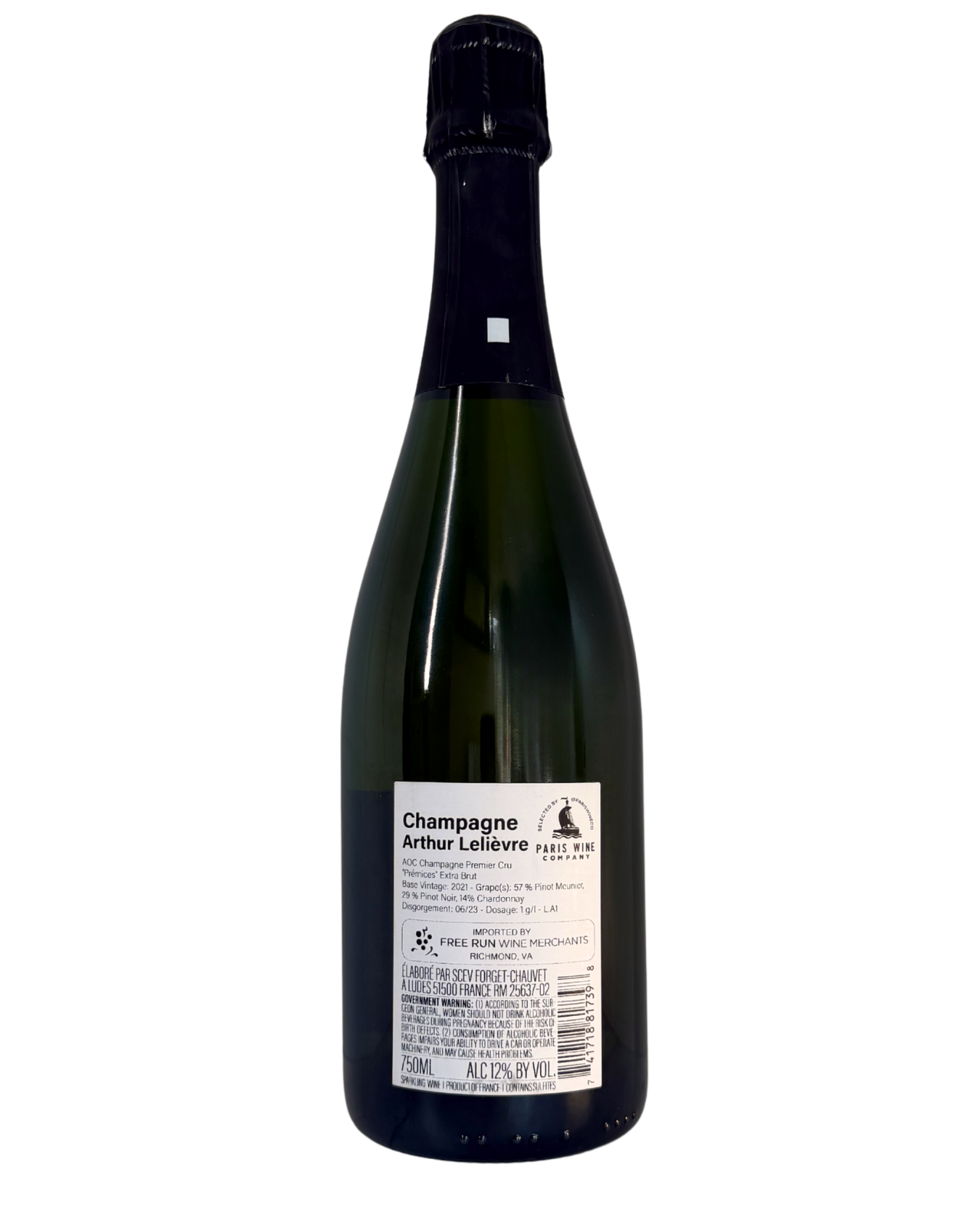 Lelièvre, Champagne 1er Ludes Prémices (NV)