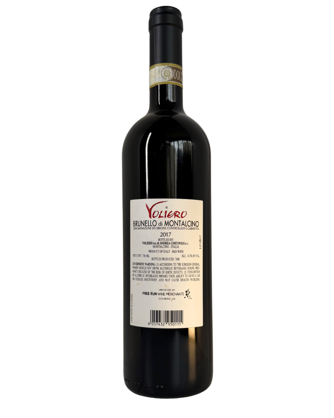Voliero, Brunello di Montalcino (2017)