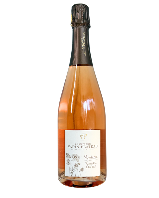 Champagne Vadin-Plateau, Champagne 1er Cru Extra Brut Symbiose Rosé