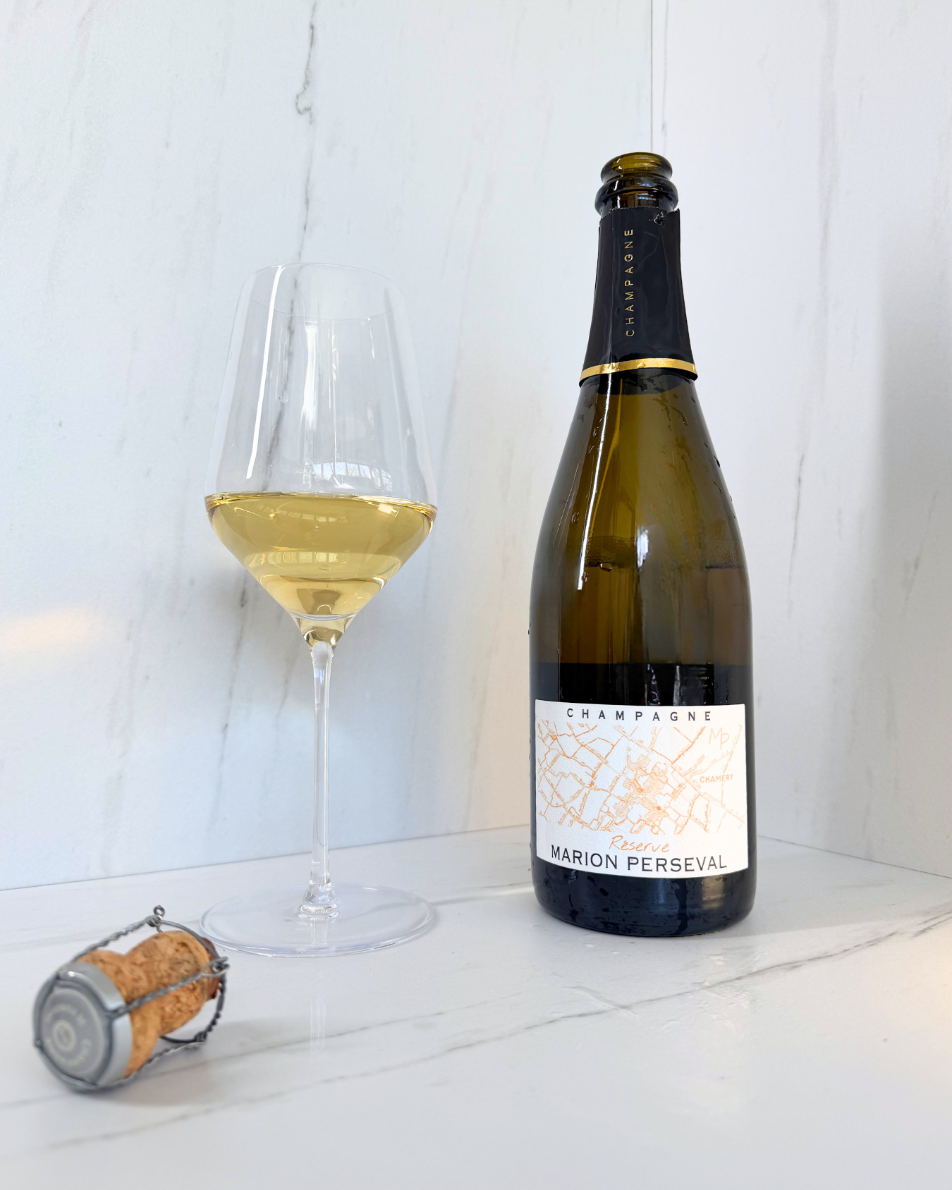 Marion Perseval Champagne 1er Cru Blanc de Blancs Brut Nature "Reserve"