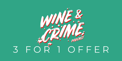 3 for 1 Wine & Crime Holiday Offer