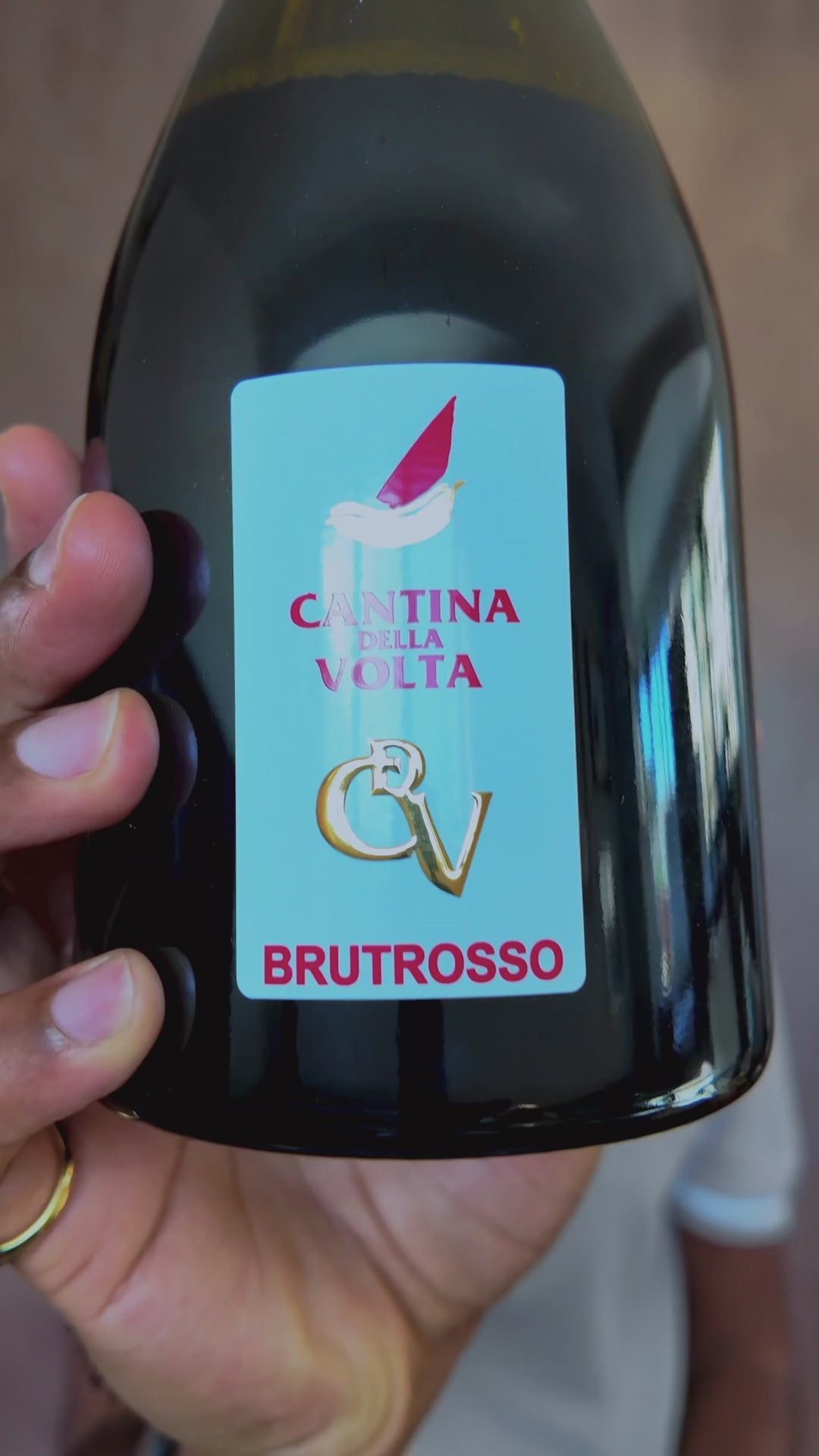 Cantina Della Volta Lambrusco di Sorbara DOC Metodo Classico “BrutRosso”
