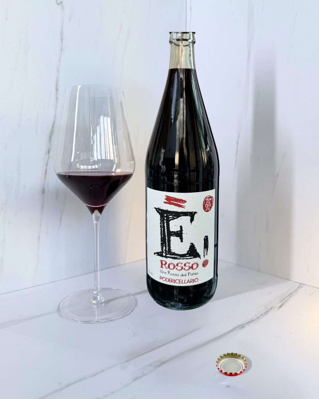 Poderi Cellario È Rosso Barbera [1L]
